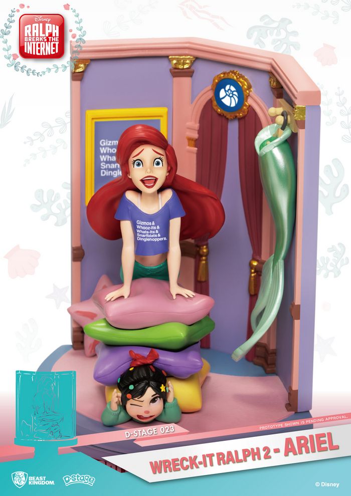 DS-023 D-Stage Wreck-It Ralph 2 Ariel Figure