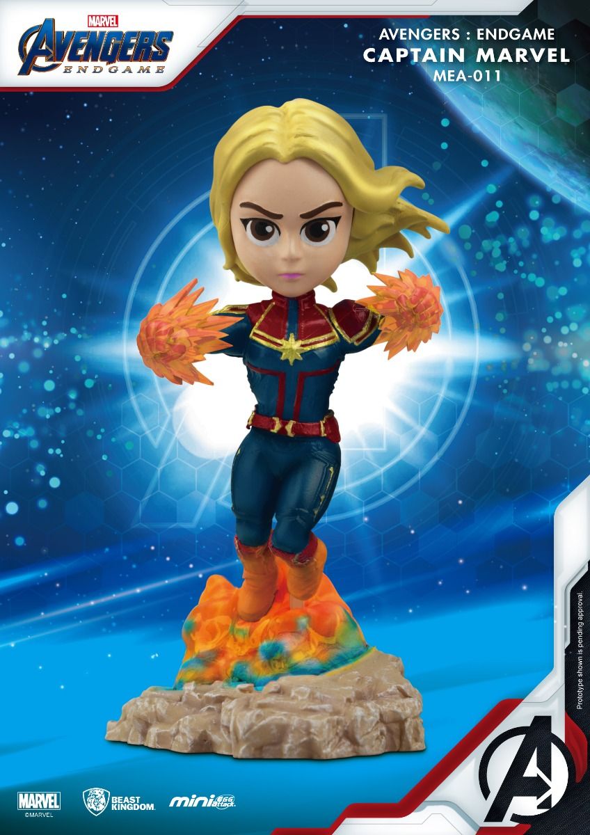 MEA-011-1 Avengers Endgame Captain Marvel Egg Attack Action Figure