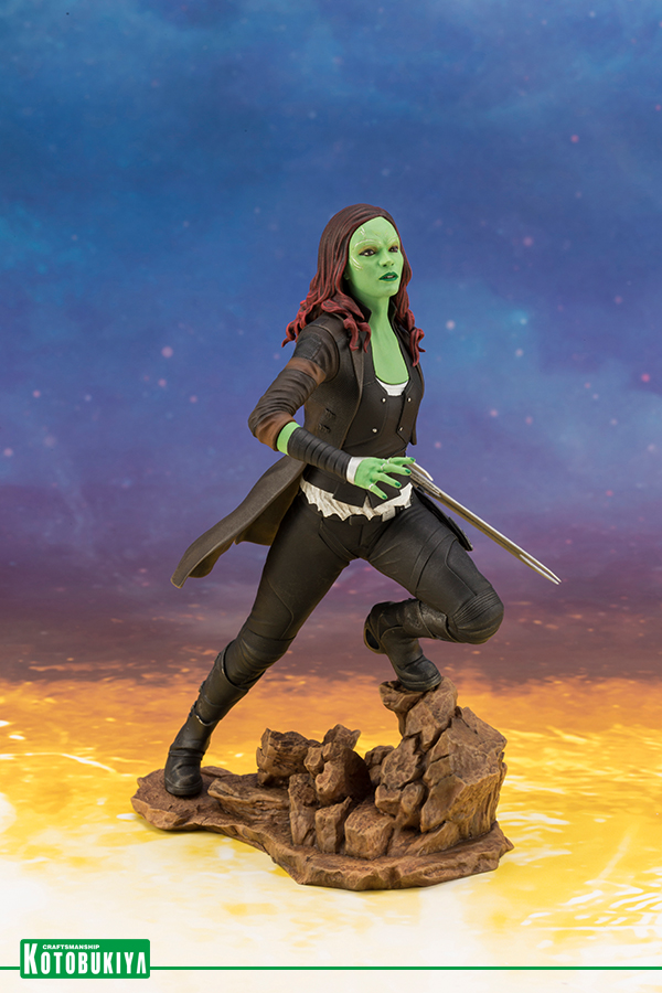 MK269 Marvel Infinity War Movie Gamora ArtFXPlus Collectible Figure - 2018 Release