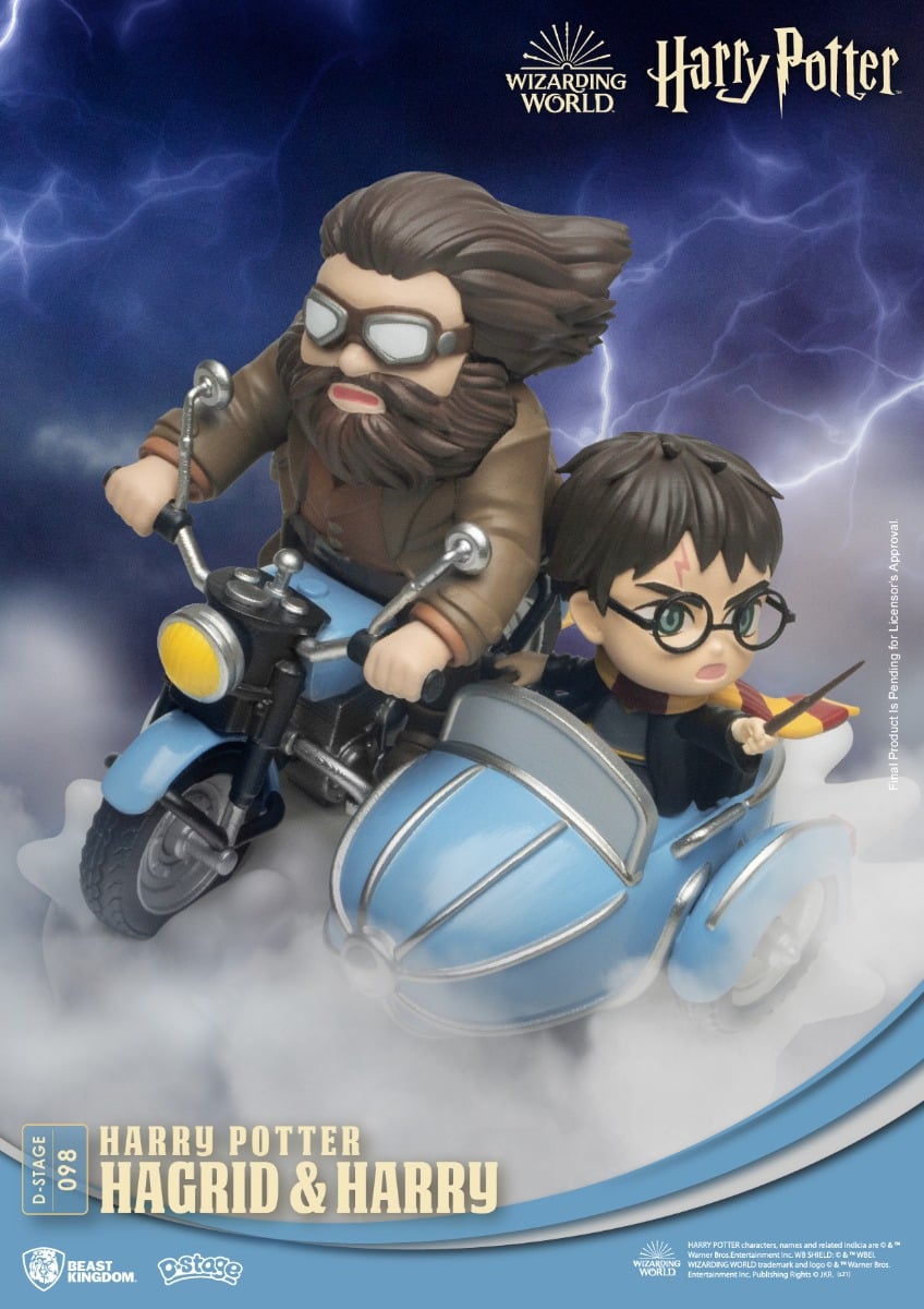 DS-098 Harry Potter Hagrid & Harry Figure
