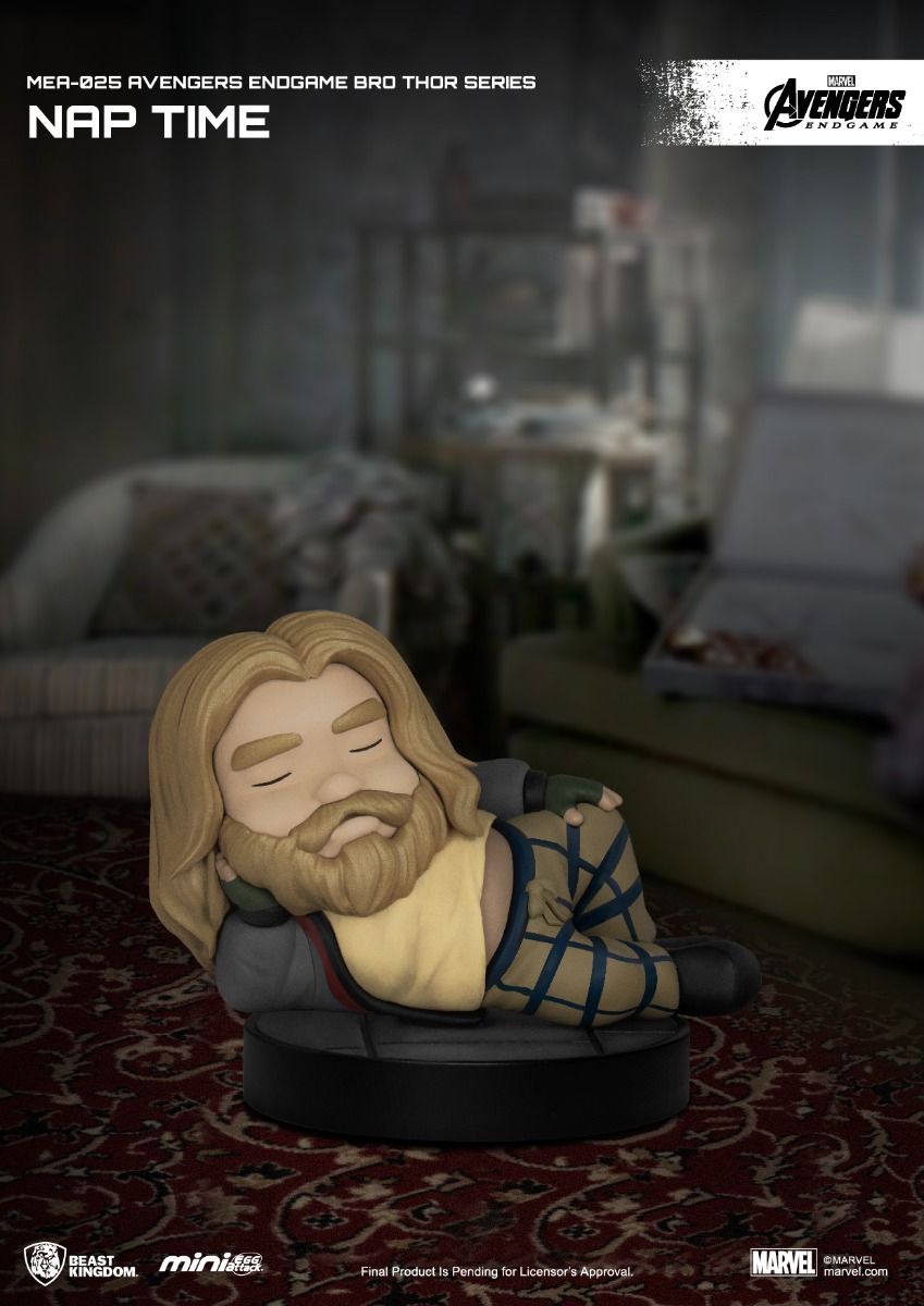 MEA-025-3 Avengers Endgame Bro Thor Series - Nap Time Figure