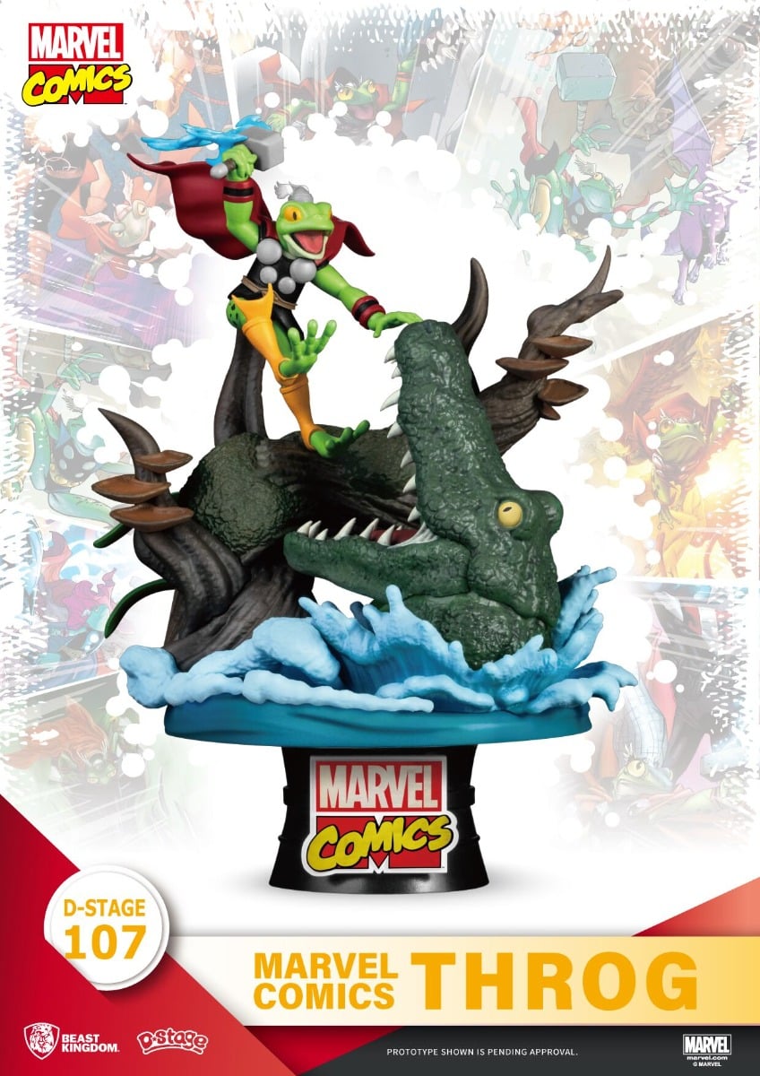 DS-107 Marvel Comics Throg Figure