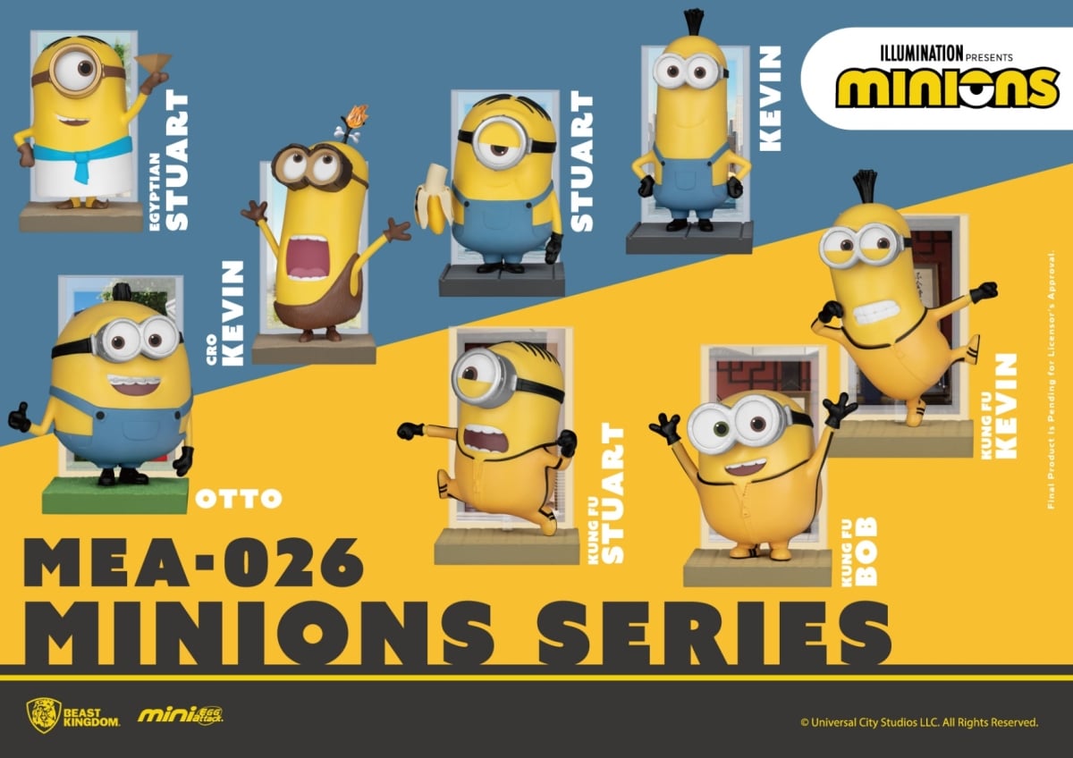 MEA-026SET Minions Series Set - 8 Piece