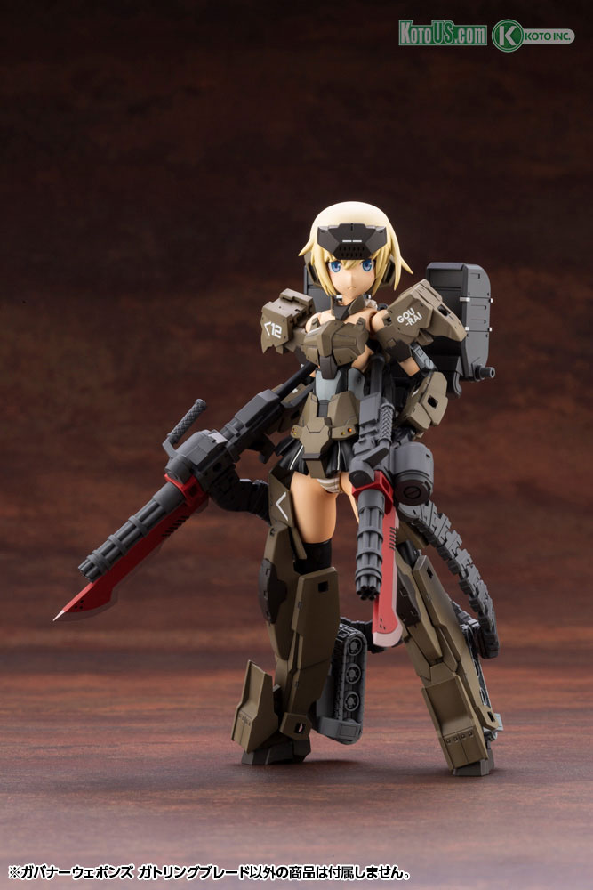 HG088 Hexa Gear Governor Weapons Gatling Blade 1-24 Scale Model Kit - 2022 Release