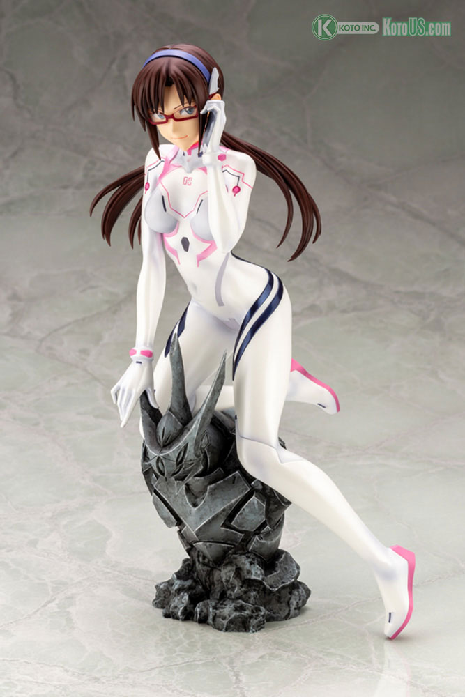 PP981 Evangelion 3.0-1.0 Thrice Upon a Time - Mari Makinami Illustrious 1-6 Scale Plug suit Version Figure - White
