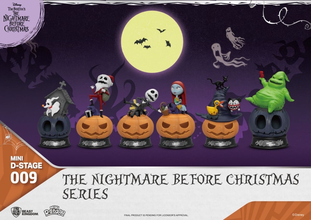 MDS-009SET The Nightmare Before Christmas Series Figure Set - 6 Piece, 2024 Release