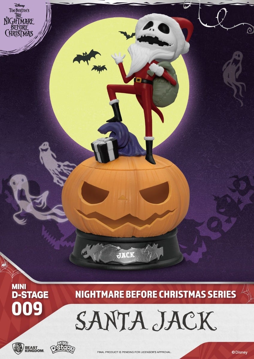 MDS-009-2 The Nightmare Before Christmas Series - Santa Jack Figure