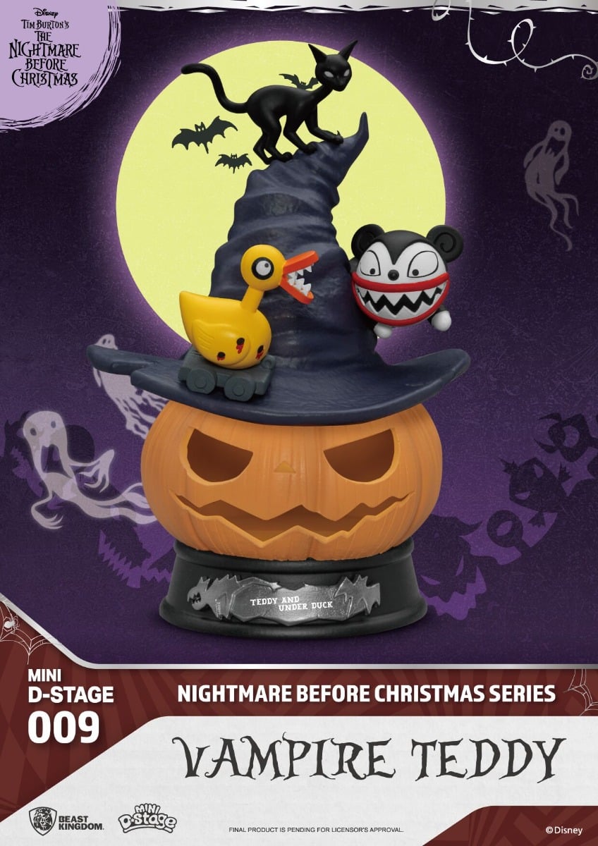 MDS-009-6 The Nightmare Before Christmas Series - Vampire Teddy Figure