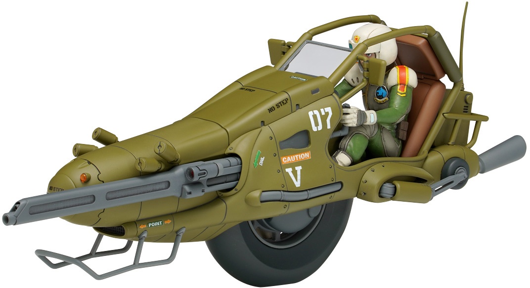WV62013 The Venus Wars KM-013 Fighting Monobike Hound with Hiro Model Kit - PVC