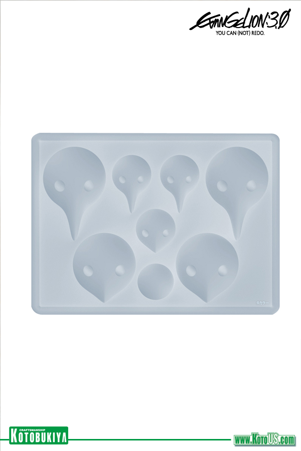 Picture of Kotobukiya GZ332 Neon Genesis Evangelion 4th Angel Silicone Ice Tray - 2012 Release