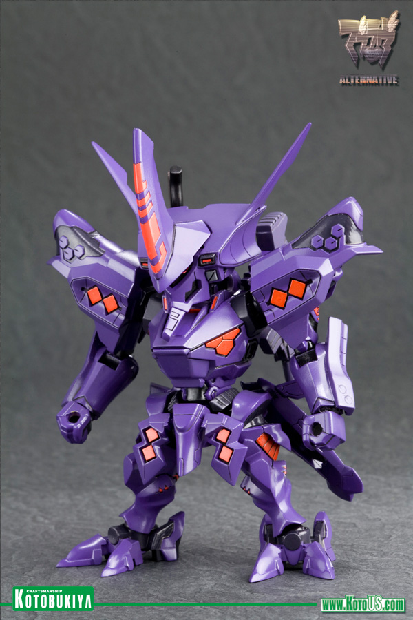 KP256 3 in. Muv-Luv Alternative Takemikaduchi Type-00R D-Style Plastic Model Kit - 2013 Release