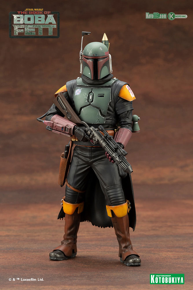 SW194 Star Wars The Book Of Boba Fett ArtFXPlus Boba 1-10 Scale Fett PVC Figure - 2023 Release