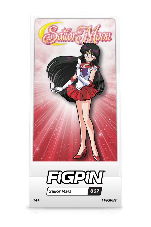 867 Sailor Moon  Sailor Mars No.867 - Cast Zinc Alloy