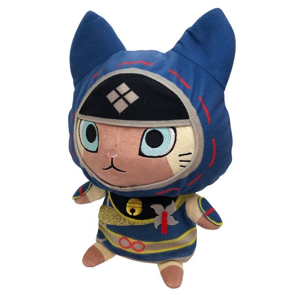Capcom CC11617R 8 in. Monster Hunter Chibi Palico Plush
