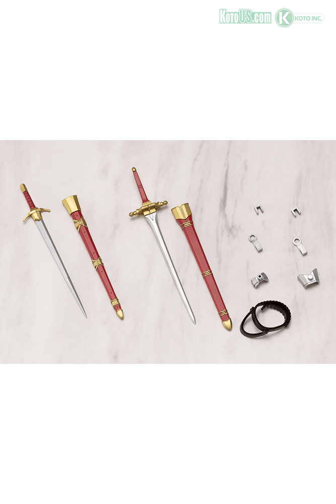 GE001 M.S.G Virtuous Style01 Sword Set A - Model Kit Weapon Accessory Set
