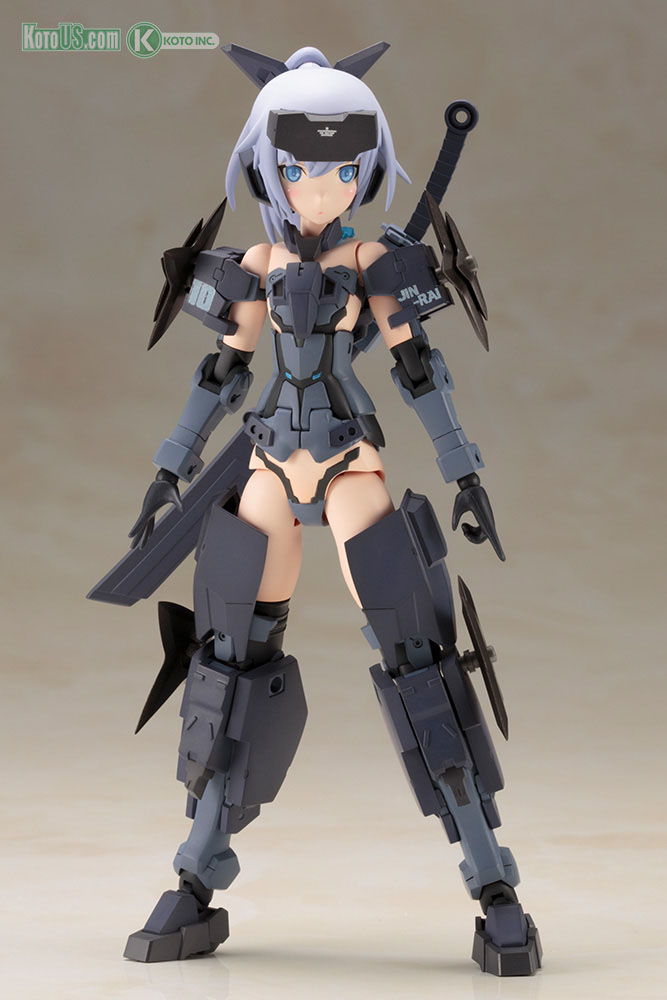 FG018-R Frame Arms Girl Jinrai Indigo Version Plastic Model Kit 2022