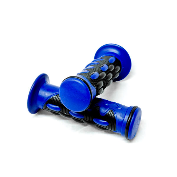 XH4076-1B ATV & Watercrafts Comfort Gel Style Hand Grips, Blue -  Krator