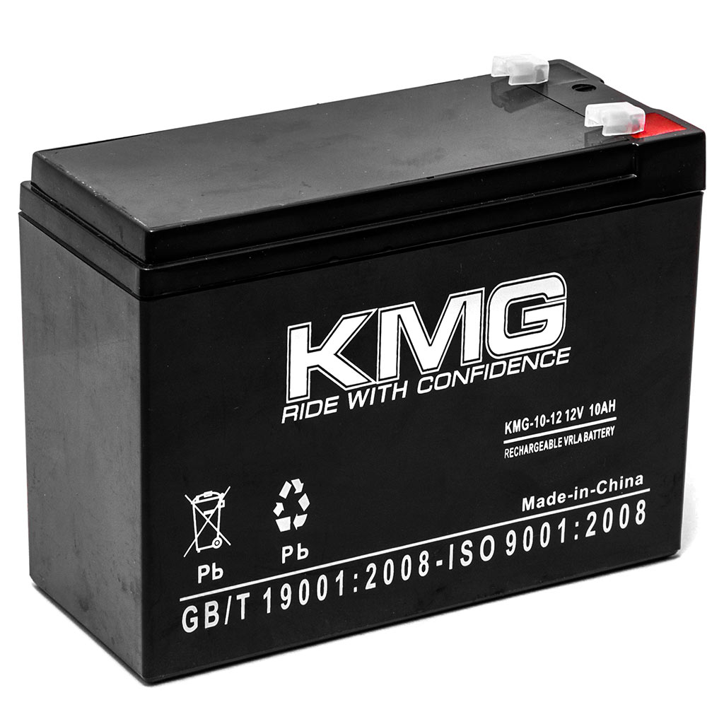 -10-12 12V 10 Ah F1 & F2 Sealed Lead Acid SLA Battery Replaces Yuasa NP10-12 -  KMG, KMG-10-12