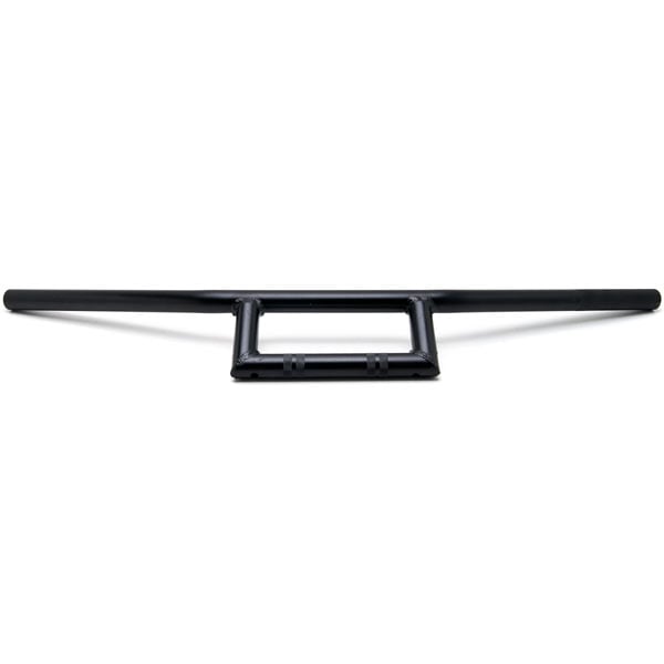 JBM-104-B 0.87 in. Motorcycle Handlebar Box Window Attack Style Cruiser Cafe Racer, Black -  Krator