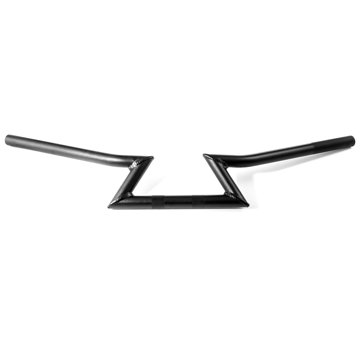 JBM-109-B 0.9 in. Motorcycle Handlebars Zed Bar - Black for Cafe Racers Cruisers Harleys -  KapscoMoto