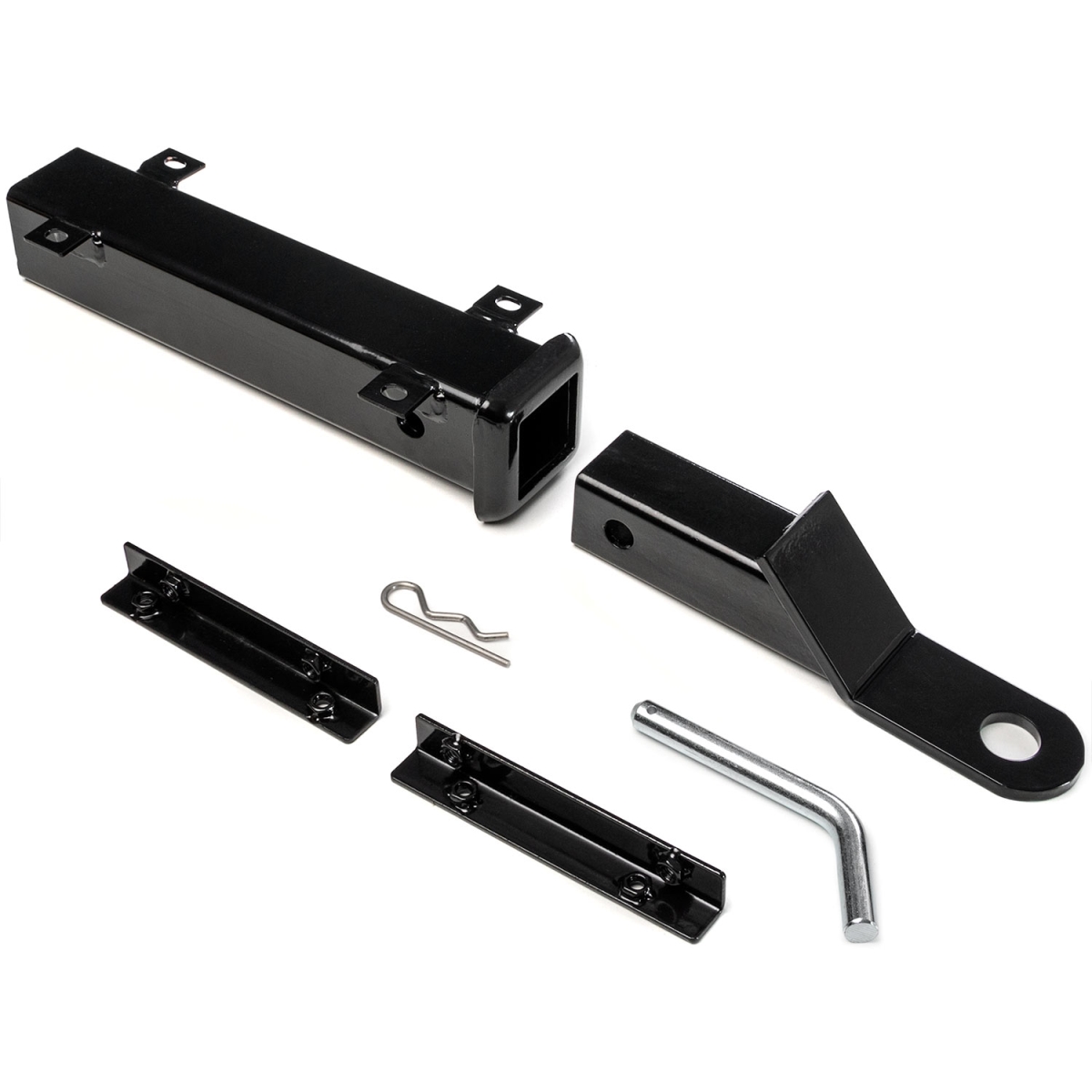 SSE-4790 2 in. Golf Cart Universal Rear Seat Trailer Hitch with Receiver for Step on Back of Golf Cart, Black -  Kapsco Moto