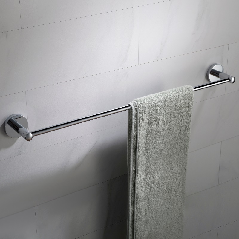24 in. Elie Bathroom Towel Bar, Chrome