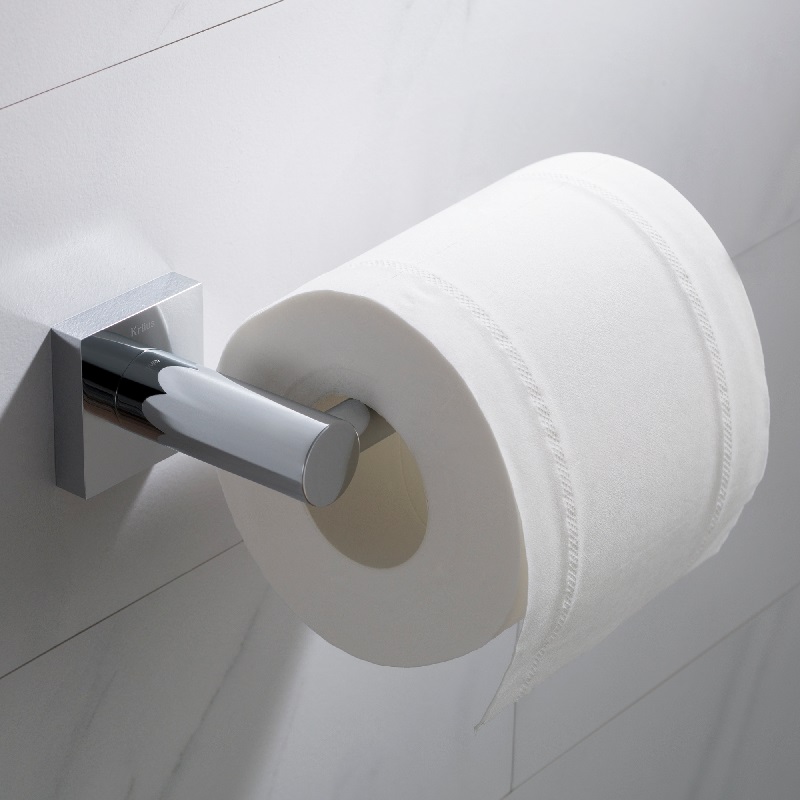 Ventus Bathroom Toilet Paper Holder, Chrome