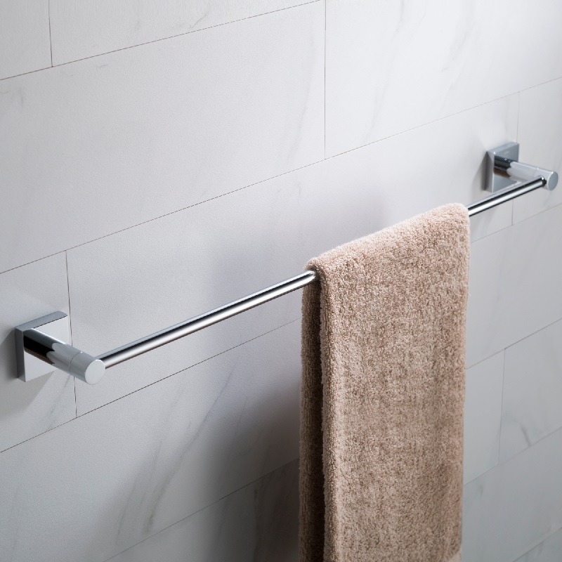 24 in. Ventus Bathroom Towel Bar, Chrome