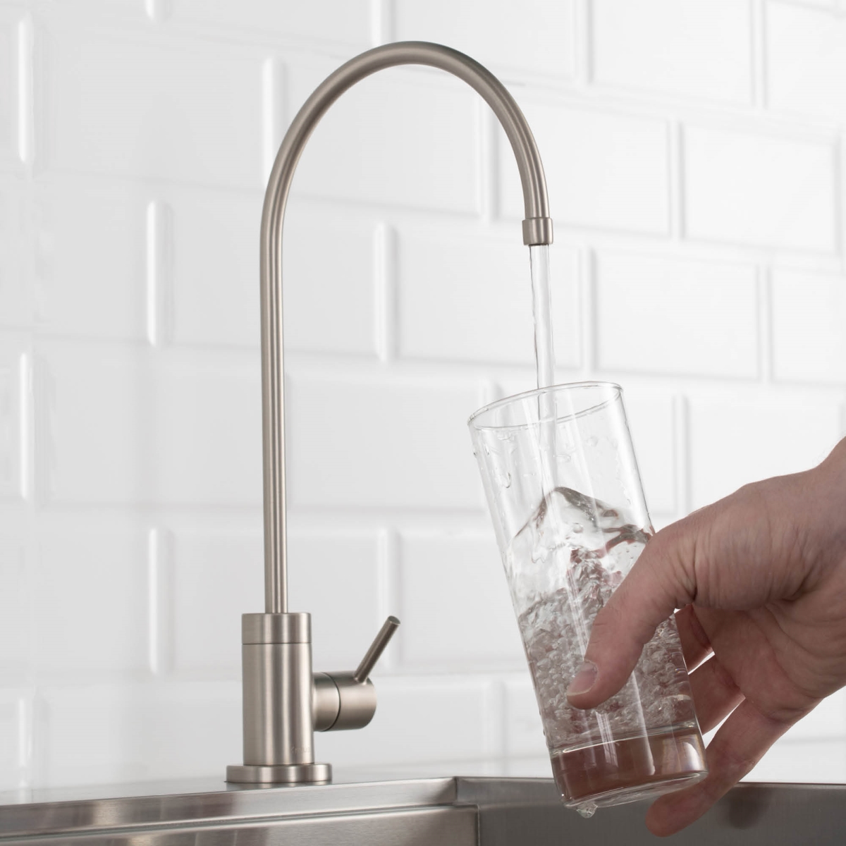 Kraus  Purita 100 Percent  Kitchen Water Filter Faucet  Spot Free Stainless Steel