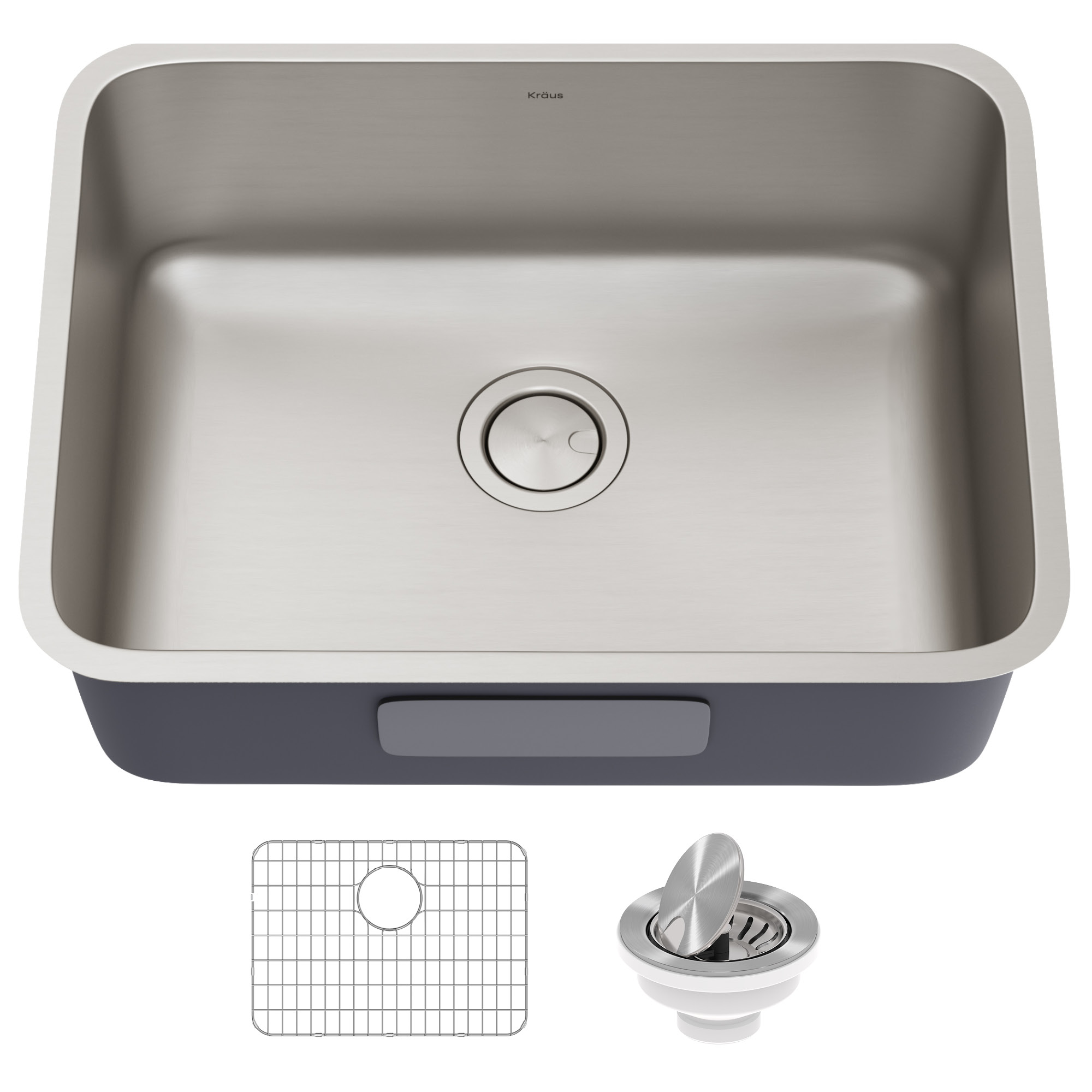 25 in. 16 Gauge Dex Undermount hygienic Stainless Steel Single Bowl Kitchen Sink