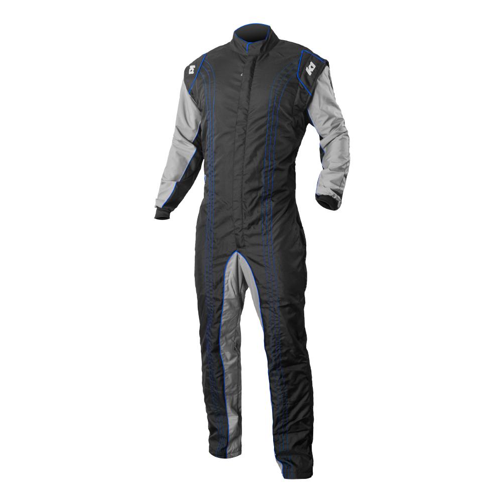 K1 Race Gear CIK/FIA Level 2 Approved Kart Racing Suit (Blue, 6X-Small)