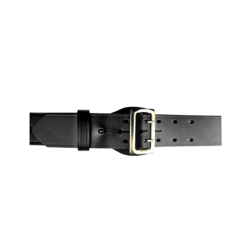 Picture of Boston Leather 6501-1-42 6500 Serie Belt Sam Browne Leather&#44; 42 - Nickel - Black - Plain