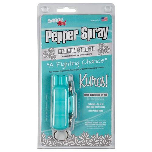 SR-HC-TQ-230C Teal Hardcase in Small Clam for No Quick Release Key Ring