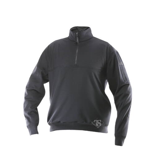 TSP-2077006 Grid Fleece Zip Thru Job Shirt, Extra Large
