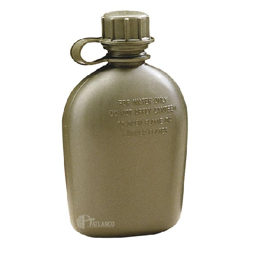 Picture of 5ive Star Gear TSP-4709000 3 Piece Canteen&#44; GI 1 QT&#44; OD Green
