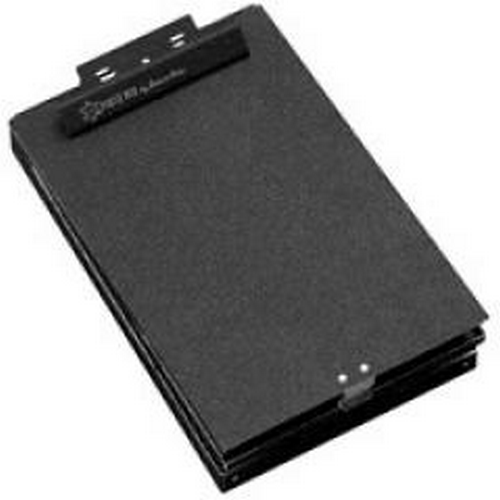 PB-PB37C-BV LTR Size Bottom Open Clipboard Box, Black Vinyl