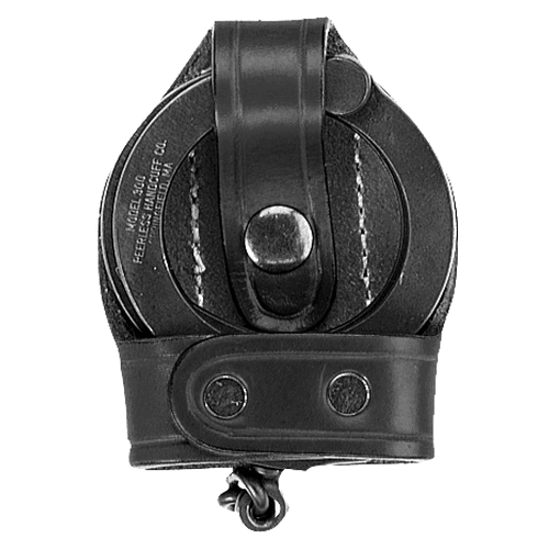 Picture of Aker Leather A603-BP 603 Bikini Hinged Handcuff Case&#44; Black
