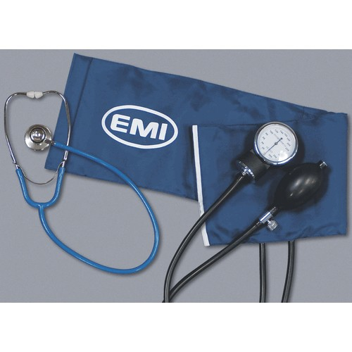EMI943 Dual Head Stethoscope  Black