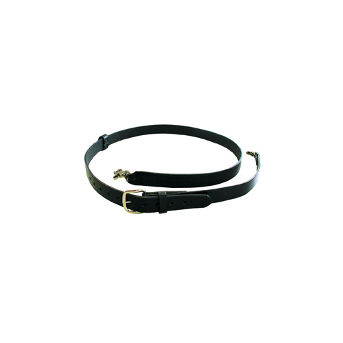 Plain Firemans Radio Strap, Black - Standard