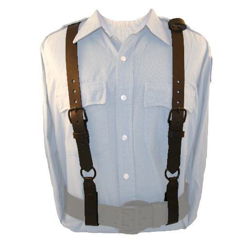 Police Suspenders, Black