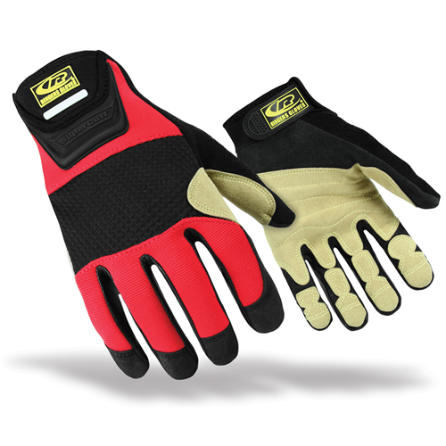 RG-355-09 Rope Rescue Glove, Red - Medium