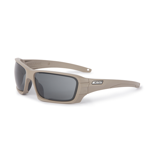 Rollbar, Safety Glasses, Anti-Scratch, Clear Lens, Tan Frame, Full-Frame