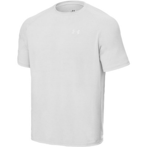 Under Armour 1005684101MD Tactical Tech Short Sleeve T-Shirt, White - Medium