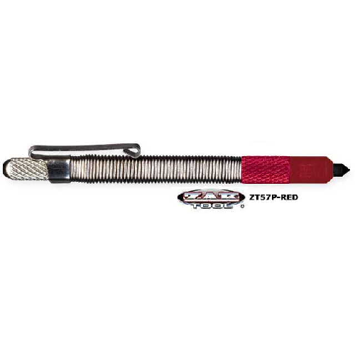 Picture of Zak Tool ZAK-57P-RED Window Punch&#44; Nickel & Red