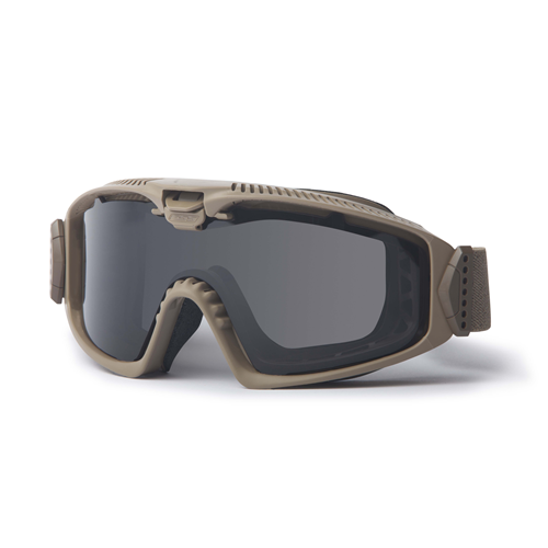 ESS Influx Terrain Tan/Clear and Smoke Gray Lenses Goggle (EE7018-02)