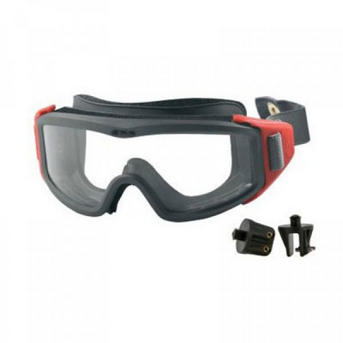 Safety Firefighting Goggles, Clear Lens, Indirect Vented, OpFoam Face Padding, FirePro EX Series