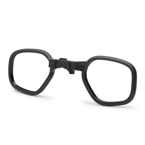 Prescription Inserts, Nylon, Black, Clip, Works With Cross, Influx, Profile NVG