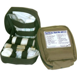 VDT10-8858004000 Mil-Spec Tactical Trauma Kit, Olive Drab