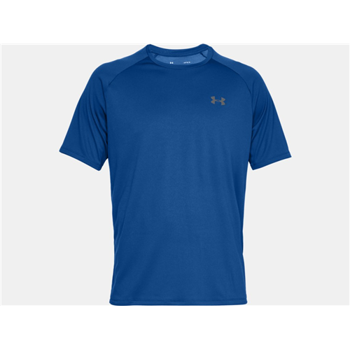 Tech Short Sleeve T-Shirt - Royal, Medium - Under Armour 1326413400MD