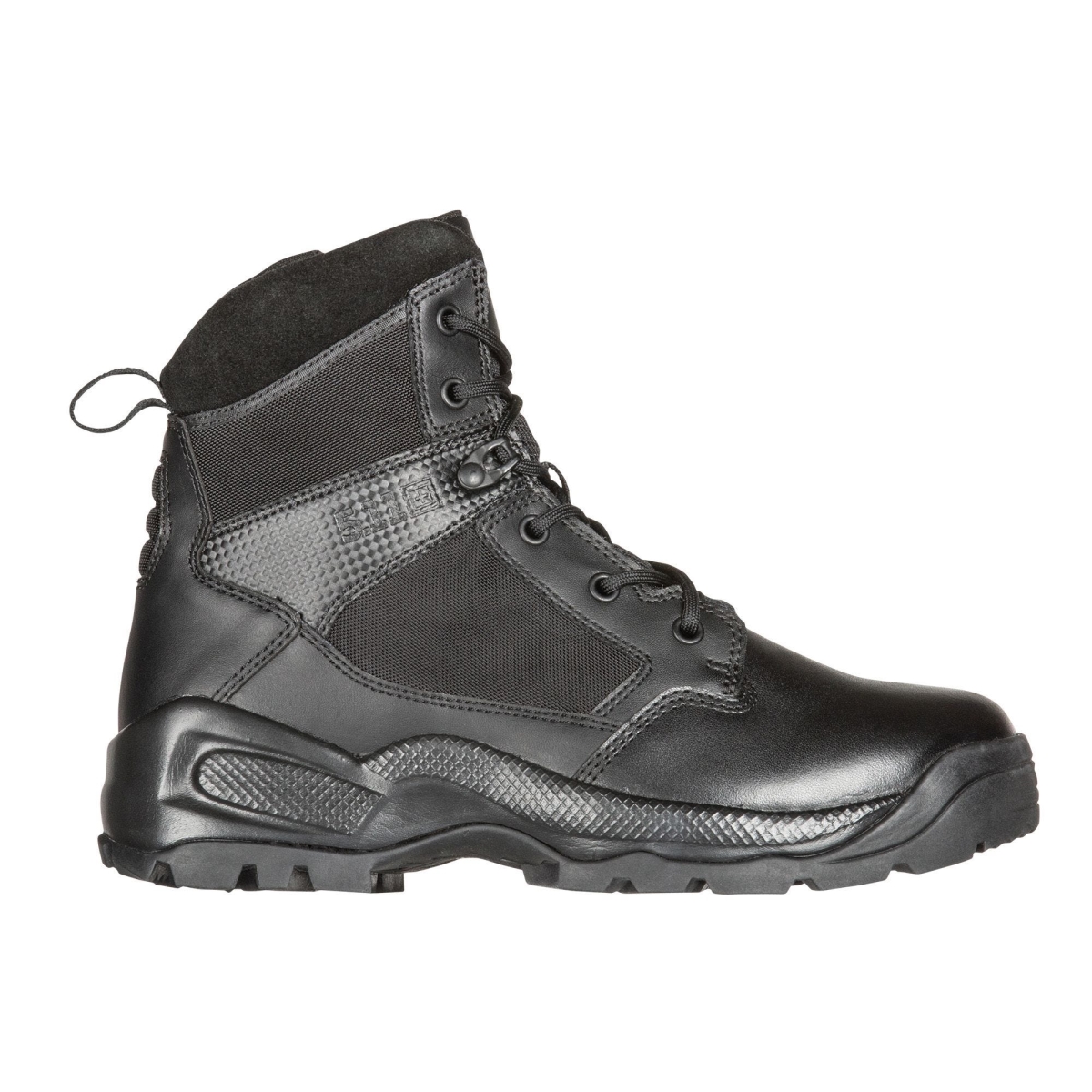 Picture of 5.11 Tactical 5-124040197.5R Womens ATAC 2.0 6 in. Side Zip Boot&#44; Black - Regular - Size 7.5